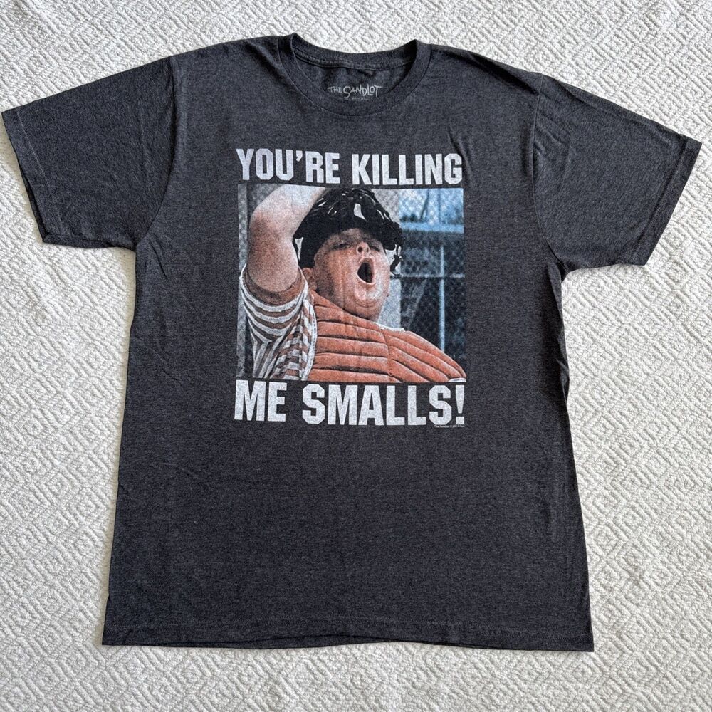 The Sandlot You're Killing Me Smalls T-shirt 2014 FOX SZ  Large Dark Gray Unisex